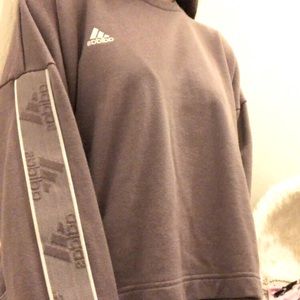 Purple Adidas long sleeve Shirt